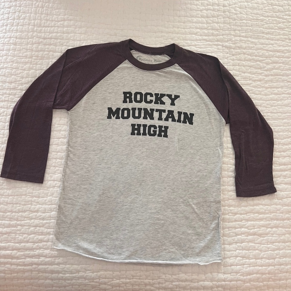 COPY - Rocky Mountain High Baseball Tee